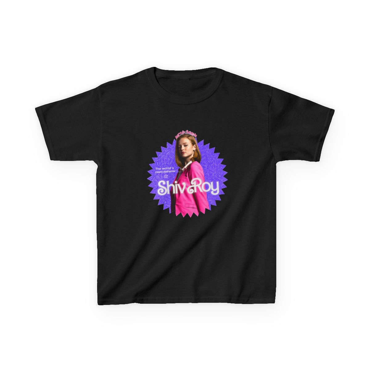 Shiv Roy Succession HBO Greta Gerwig Kids T-Shirt - alternate angle 3, merchandise