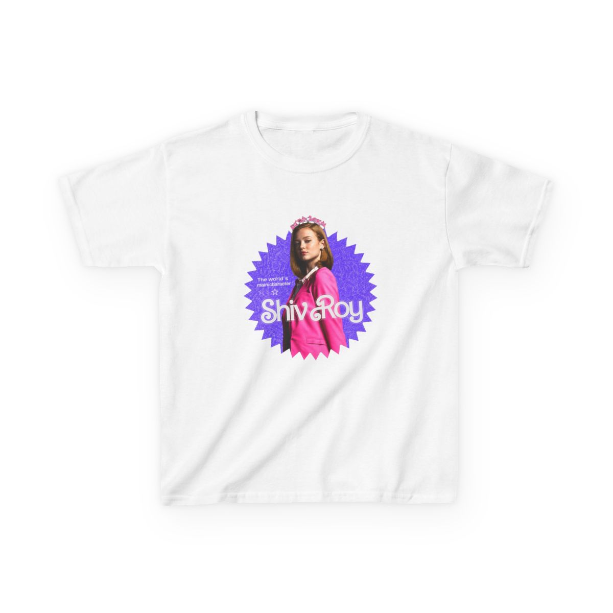 Shiv Roy Succession HBO Greta Gerwig Kids T-Shirt - alternate angle 2, merchandise